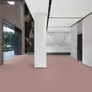 Grain Modular Carpet Tiles Fireproof Sound Absorbing Square Floor Carpet for Office Reception Multi Neutral Pastel Color Options