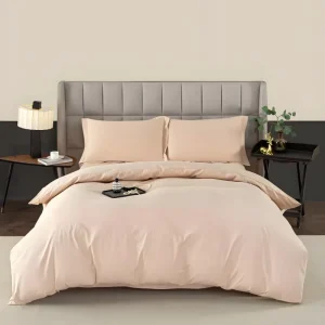 Grand White Resort Style Easy Care Pure Bedding Sets for Hospitality for Home Hotel Bedding Set