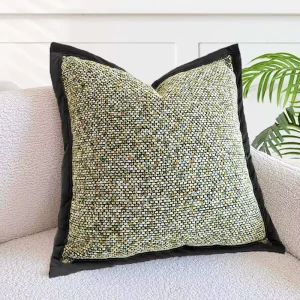 Granular Plush Chenille Pillow Cushion 45x45CM Polyester Throw Pillow Cover for Home Decorative