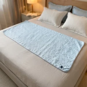 Graphene Electric Heating Under Far Infrared Blanket with 5 Heat Settings Machine Washable Household Use