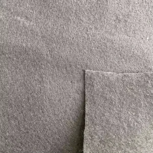 Gray Black White 100% Polyester Non Woven Velvet Fabric Anti Pill Silky Touch Medium Weight Mattress Cover Sofa Upholstery