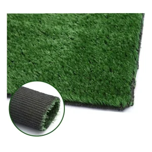 Green Plastic Artificial Grass Carpet Wall Garden Ornaments SZ-1 10cm Diameter 63000 Thick