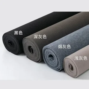 Grey Commercial Carpet Office Living Room Staircase Bedroom Soundproof Black White Large Area Felt