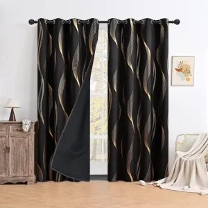 Grey Golden Silvery Marble Pattern Curtain Modern Classic European Curtain Bedroom Office Kitchen Living Room