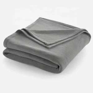 Grey Polar Fleece Blanket Promotion Airline Blanket
