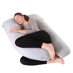 Grey U Maternity Pillow Pregnancy Pillow for Sleeping Maternity Pillow