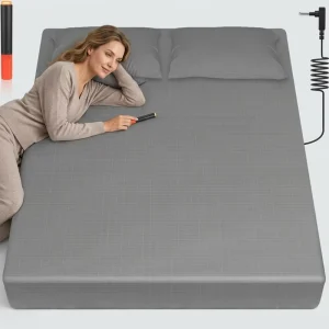 Grounding Bed Sheet 5% Silver Fiber 95% Cotton Gray