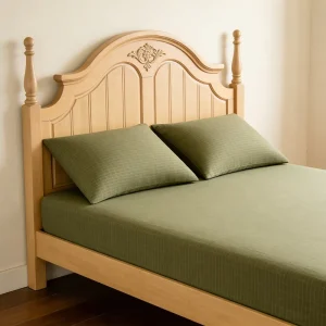 Grounding Bedding Sheet Set 90% Organic Cotton 10% Pure Silver Fitted Grounded Sheet