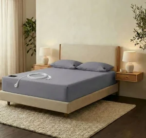 Grounding Conductive Bed Sheet for Better Sleep and EMF Protection Earth Connected Earthing Fitted Sheet Health Benefits Bedding
