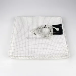 Grounding Earthing Sheets 5% Silver Fiber with 95% Cotton with Grounding Cord