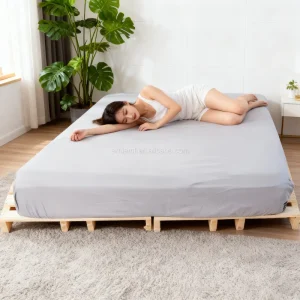 Grounding Fitted Sheets Size 5% Pure Silver Fiber 95% Organic Cotton Grounded Sheet Earth Connected Bedding Fitted Earth Sheets