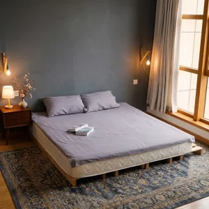 Grounding Flat Sheet 5% Silver 95% Cotton Anti Radiation EMF Blocking
