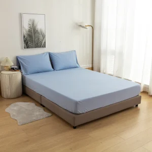 Grounding Flat Sheet Conductive Cotton Anti Static Hospital Hotel Use 400TC Skin Friendly Eco Friendly