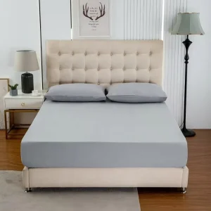 Grounding Flat Sheet Conductive Textile Static Control 400TC Silver Cotton Eco-Friendly for Camping Hotel Hospital