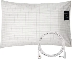 Grounding PillowCase Sheets Full Earth Connected Pillow Cover Bedding Improve Sleep Energy Inflammation Organic Cotton