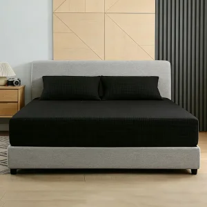 Grounding Sheet 5% 10% 15% 20% Pure Silver Fiber Grounded Fitted Sheet Kit Earth Connected Bedding