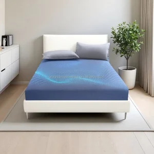 Grounding Sheet 95% Organic Cotton 5% Silver Fiber Conductive Bedding EMF Protection Sleep Aid