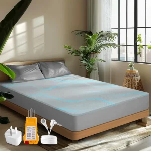 Grounding Sheets 95% Organic Cotton+ 5% Pure Silver Fiber Grounded Fitted Sheets With Grounding Cord