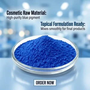 Guangdong Manufacturer High Purity GHK Cu Lyophilized Powder (99% 99.9%) 50mg 100mg Cosmetic Raw Materials
