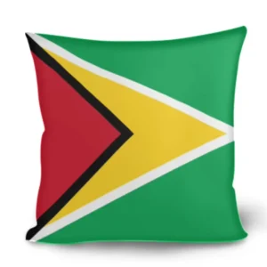Guyana Flag Patriotic Decorations Throw Pillow Covers Farmhouse Cushion Case for Couch Sofa Home Outdoor Decor