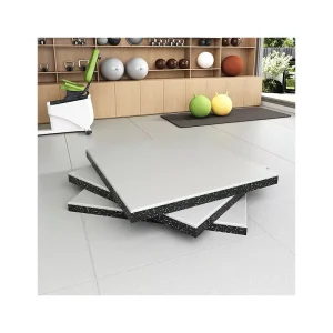 Gym Mat Colorful Rubber Gym Mat for Fitness Center