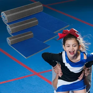 Gymnastics Cheerleading Mats Non Slip Interlocking Martial Arts Roll Mat Eco-Friendly Portable Waterproof Fitness Exercise