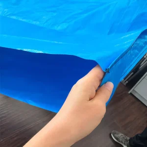 HDPE Woven Polyethylene Waterproof Tarpaulin Tarps UV Resistant Flame Retardant