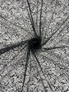 HG Brand Hollow Spider Web Lace Mesh Fabric Non Stretch Breathable Lightweight for Toy Gift Packaging Clothing Accessories