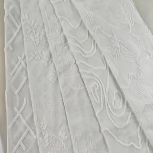HLX L421 Soft Woven Dyed Heavyweight Upholstery Hometextile 100% Polyester Yarn Textured Curtain Fabric