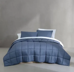HONI Classic Design Box Quilting Comforter Set Polyester Filling Flannel Microfiber Comforter Set Duvet OEKO TEX Certified
