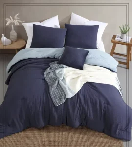 HONI Project Supplier 5pcs Martell Eco friendly GRS Hypoallergenic Bedding Duvet Cover Set OEKO TEX Certified Global S