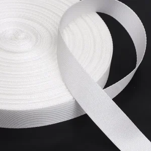 HSX W5 Various Colors 20mm 25mm 38mm 50mm Eco Friendly Woven Polyester Nylon Webbing Strap for Backpacks Garment Home