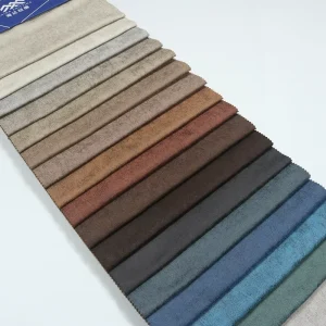 Hai Ning Textile Factory Woven Home Textile Furniture Upholstery Fabric Suade