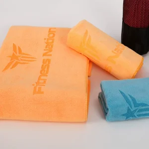 Hair Salon Towel Neck Sweat Towel Soft Sweat Absorbent Towel Solid Color Sports Gym Towel Shower Towels