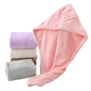 Hair Wrap Turban Drying Towel Hair Towel Wrap for Women Microfiber Hair Towels