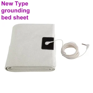 Half Size Earthing Conductive 9% Silver Fiber Organic Cotton Grounding Bed Sheets