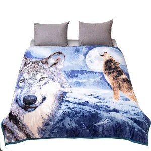 Halloween Themed Animal Super Soft 100% Polyester Raschel Blanket Flannel Blanket Solid Pattern Sofa Cover