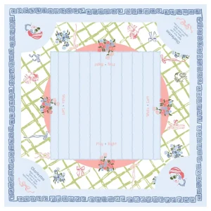 Hand Painted Modern Non Slip Noise Reduction Mahjong Mat Non Slip Mahjong Flannel Table Mat for Gambling Table