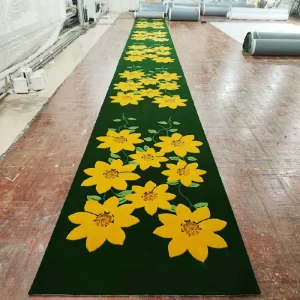 Hand Tufted VIP Stair Runner Carpet Custom Design Carpet Soft and High Quality Carpet