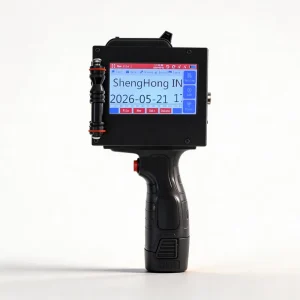 Handheld Inkjet Coding Machine TIJ Printer for Plastic Glass Metal Carton Paper Expiry Date Barcode QR Code Logo Printing