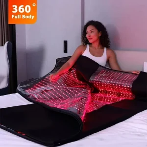Handheld Medical LED Far Infrared Full Body Red Light Therapy Sauna Blanket Pain Relief Home Use USB Rechargeable