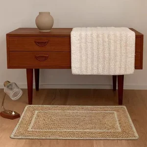 Handmade Braided Woven Jute Floor Mat Jute Door Mats Small Rugs