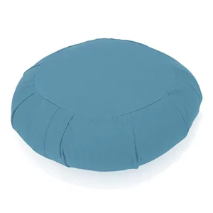 Handmade Buckwheat Zafu Meditation Seat Cushion Floor Pillow Outdoor Knitted Removable Washable