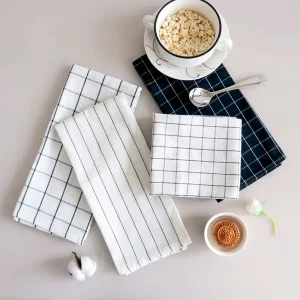 Handmade Cloth Napkins Set 100% Cotton Napkins Delicate Napkins Cloth Washable for Dinner Wedding and Parties