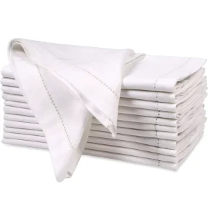Handmade Custom Linen Fabric Dinner Napkins for Adults Cloth Napkins & Accessories