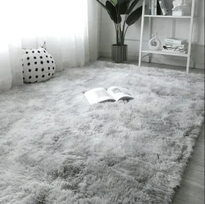 Handmade High-Pile Polyester Shaggy Carpet Rugs Fluffy Soft Living Room Bedroom Floor Mats Factory Supply Premium Felt for Home