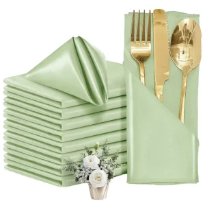 Handmade Modern Style Disposable Cloth Napkins Reusable Polyester for Home Business Events Dining Venues