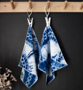 Handmade Square Cotton Napkin Yunnan-Dyed Cultural Scarf for Home Table Cloth Christmas Souvenir Gifts Napkins and Accessories