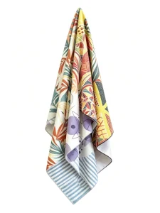 Handmade Tassel Microfiber Beach Towel Sand Free Luxury Resort Custom