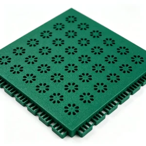 Happiness Flower TPE Modular Interlocking Soft Waterproof Flooring Tiles for Indoor/Outdoor Use Kindergarten Multi-Sport Venues